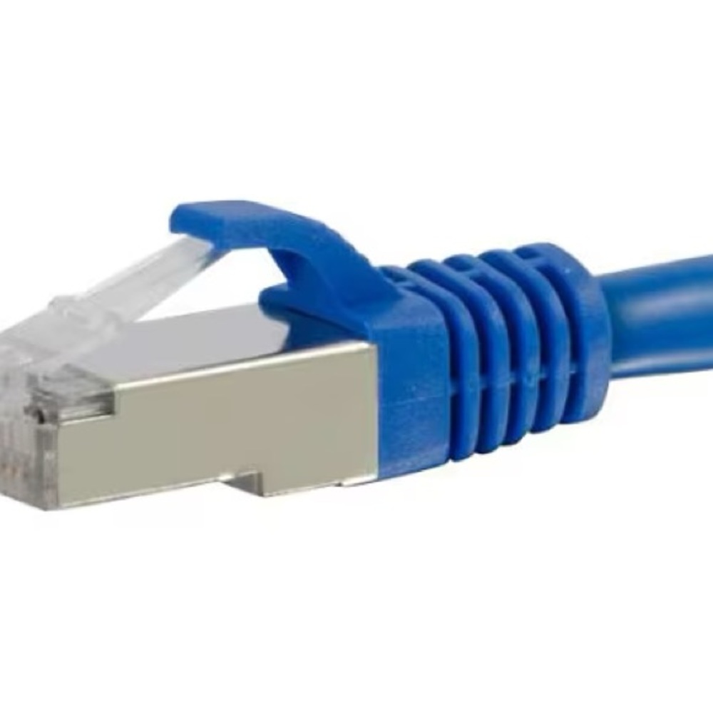 C2G 10 Foot CAT 6 Snagless Shielded Blue Cable